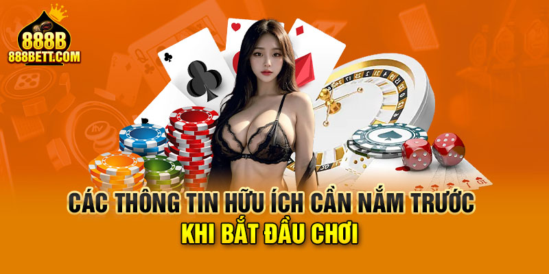 Các thông tin hữu ích cần nắm trước khi bắt đầu chơi