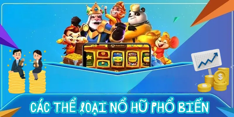 Game nổ hũ và các thể loại phổ biến nhất năm 2024